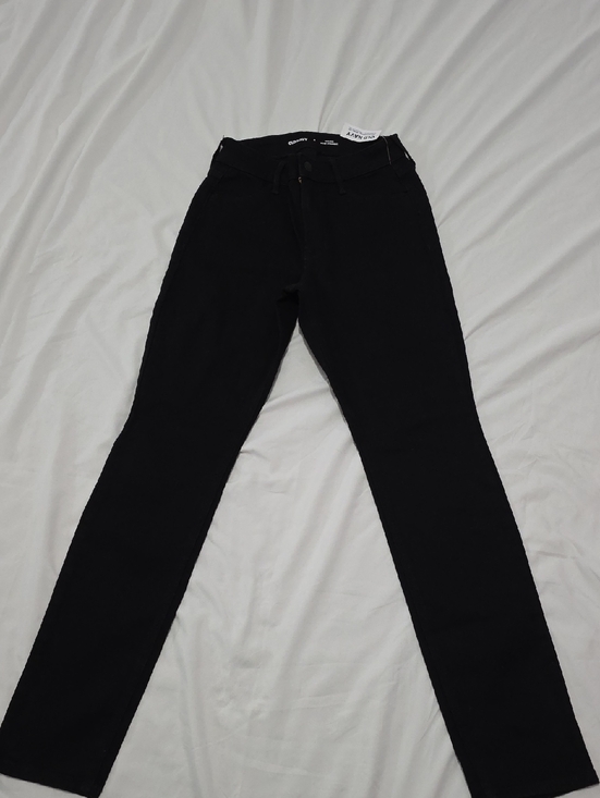 Old Navy Denim - Old Navy High Rise WOW Straight Black Jeans Womens Size 0